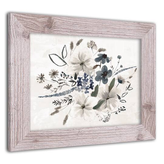 Tranquil Flowers Western Framed Print